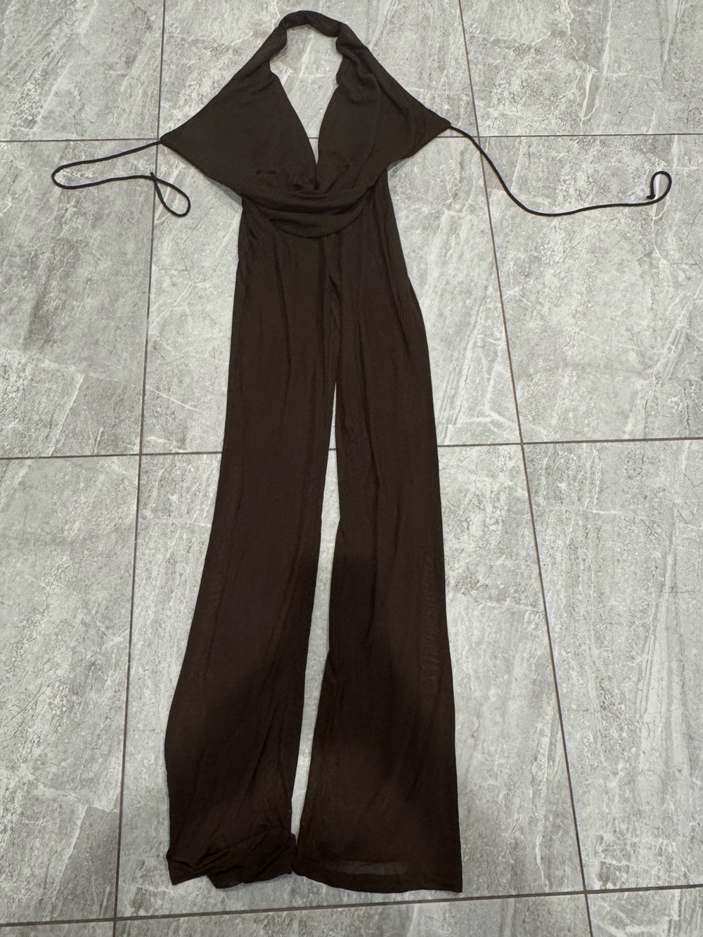 Fashionnova Brown Romper - Picture 2 of 6